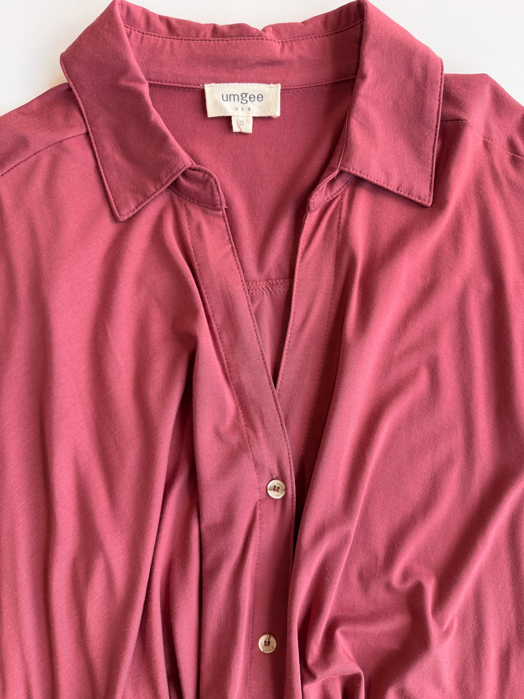 Twisted & Trendy Collared Blouse