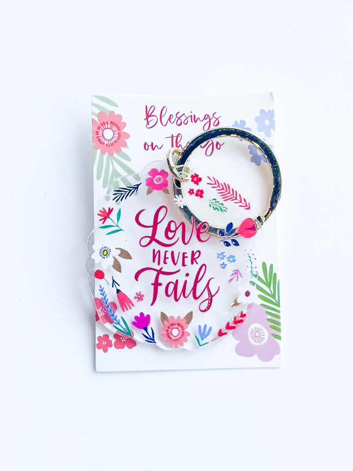 Blessings on the Go Acrylic Keychain
