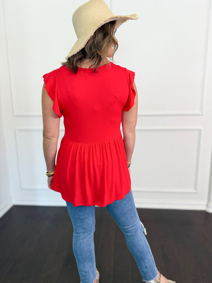 Ruffle & Go Tunic