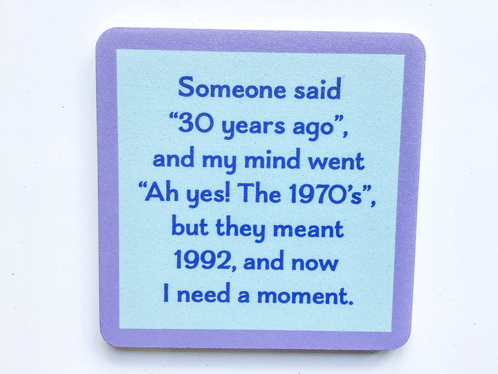 Drinks on Me Coaster