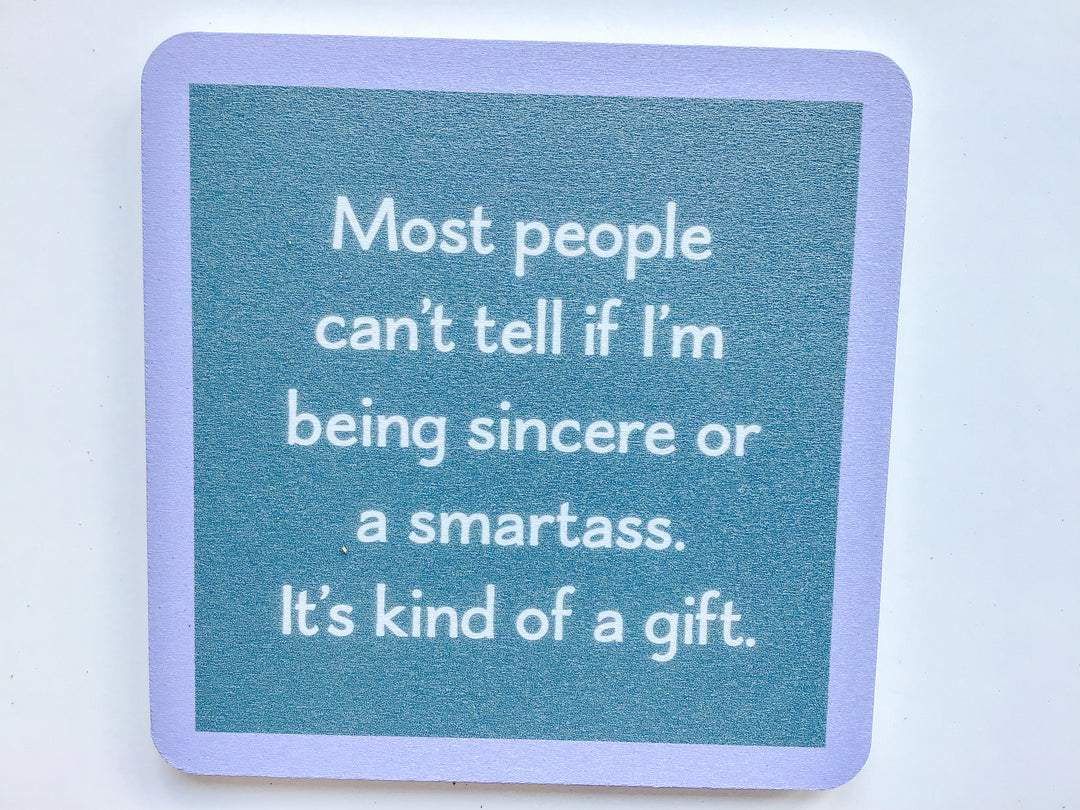 Drinks on Me Coaster