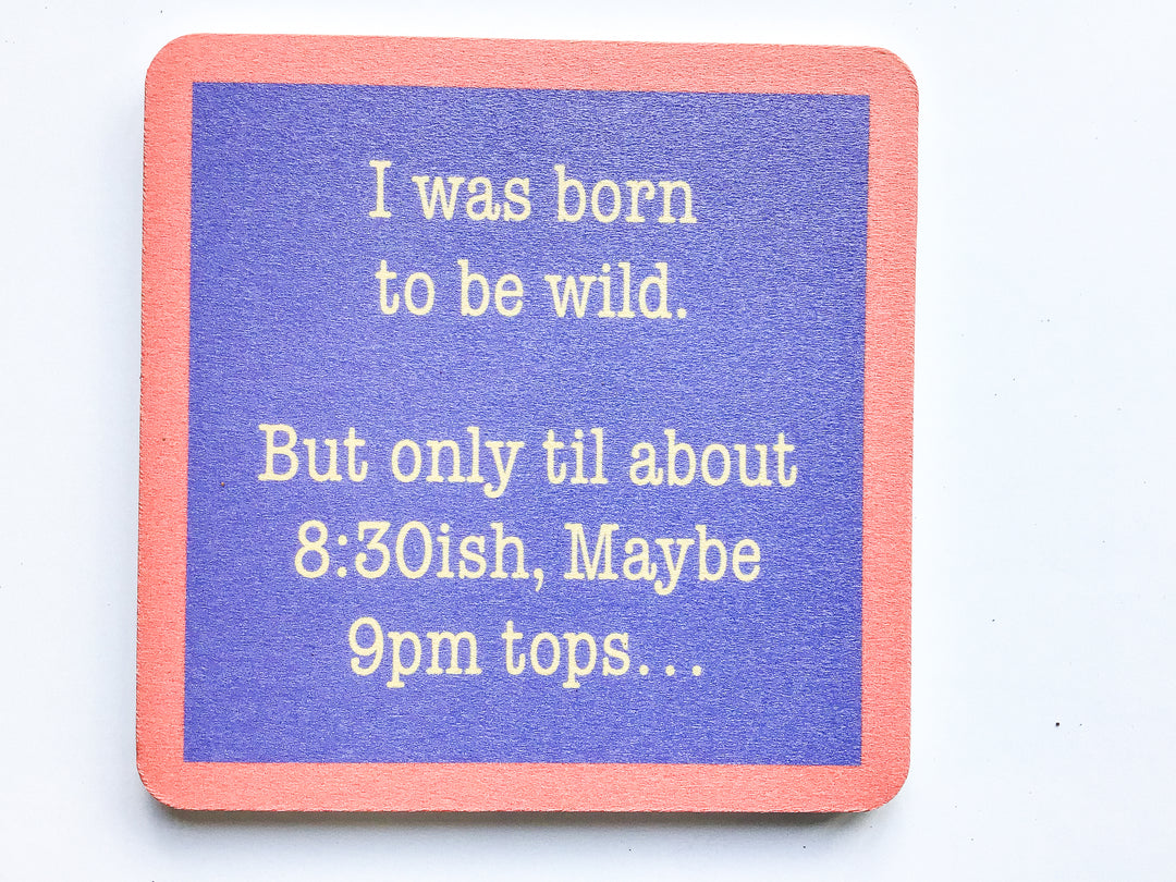 Drinks on Me Coaster
