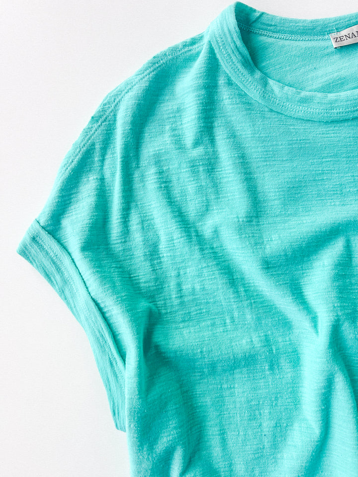 Simple Days Cotton Slub Round Neck