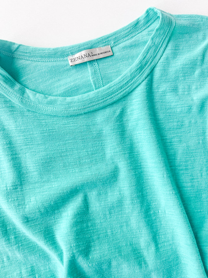 Simple Days Cotton Slub Round Neck