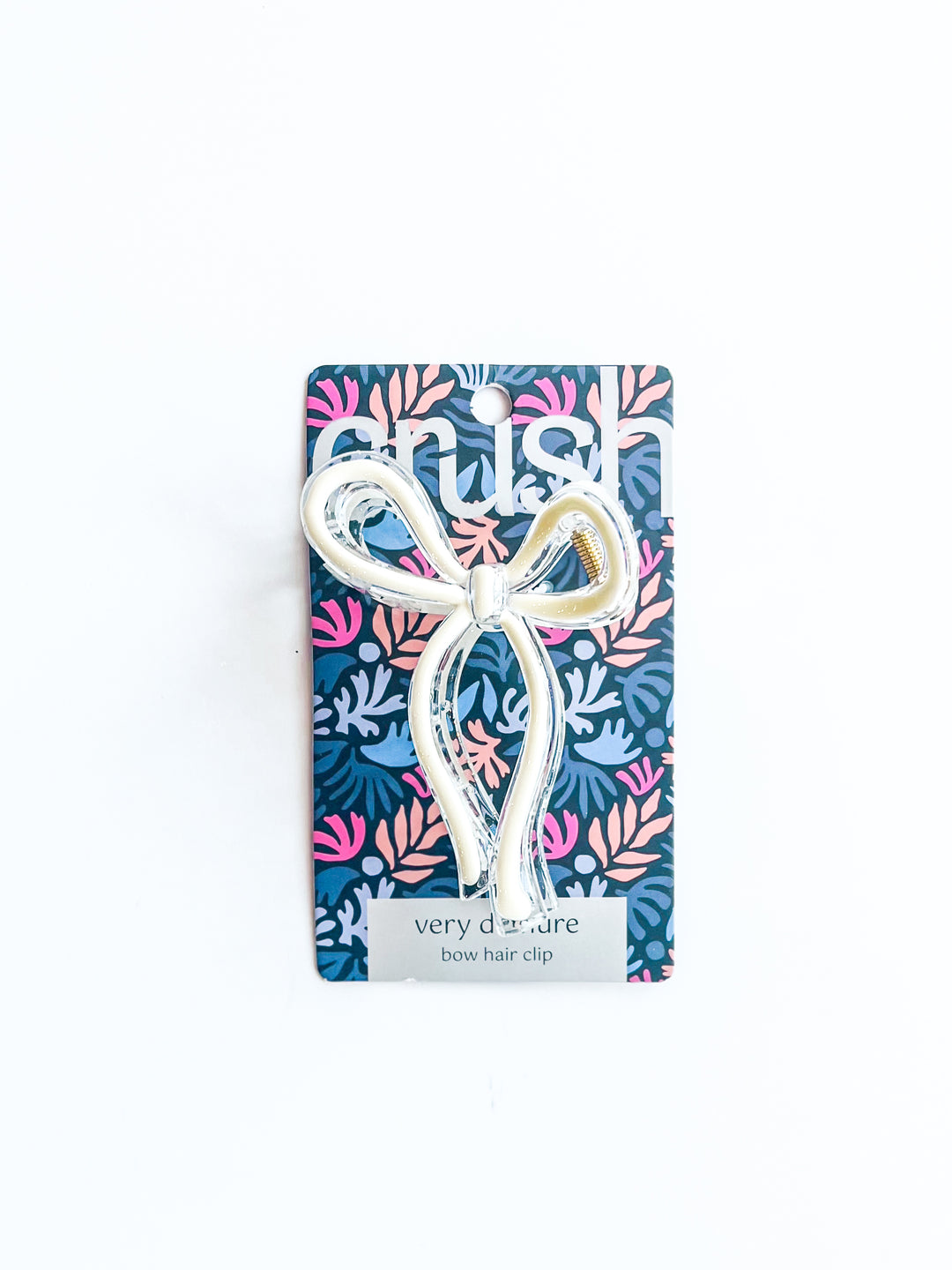 Demure Bow Hair Clip