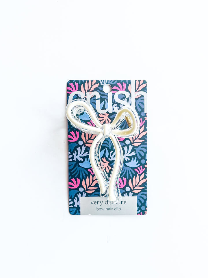 Demure Bow Hair Clip