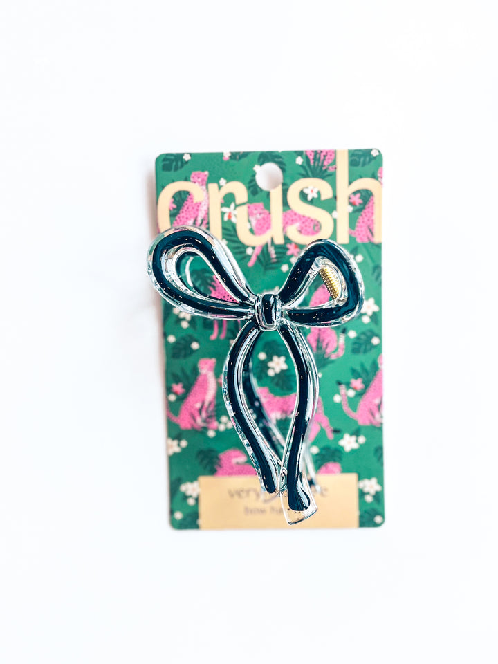 Demure Bow Hair Clip