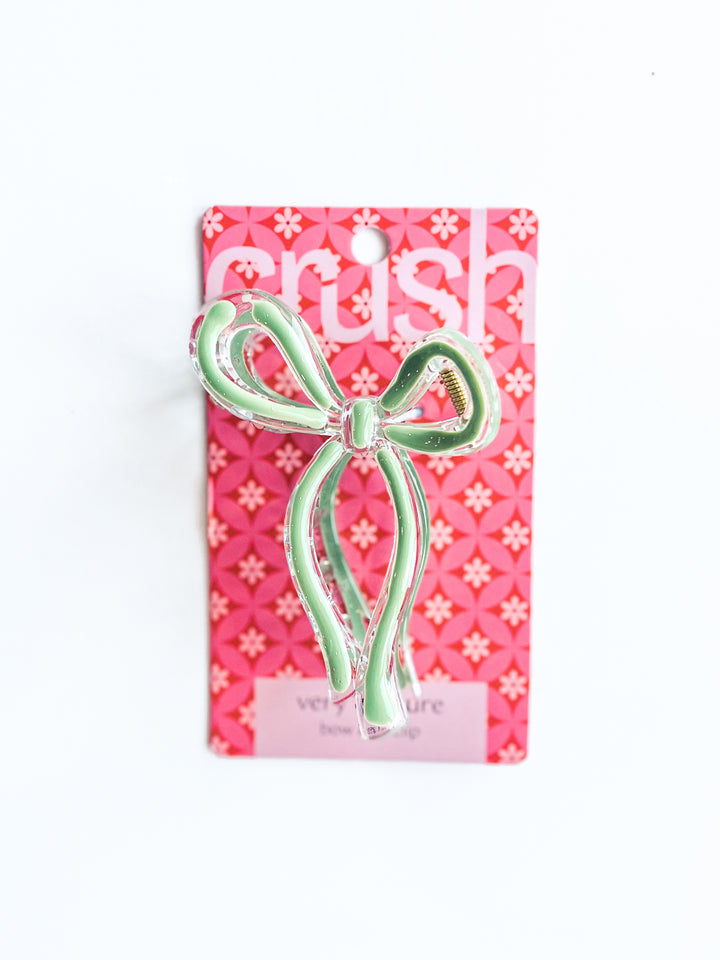 Demure Bow Hair Clip