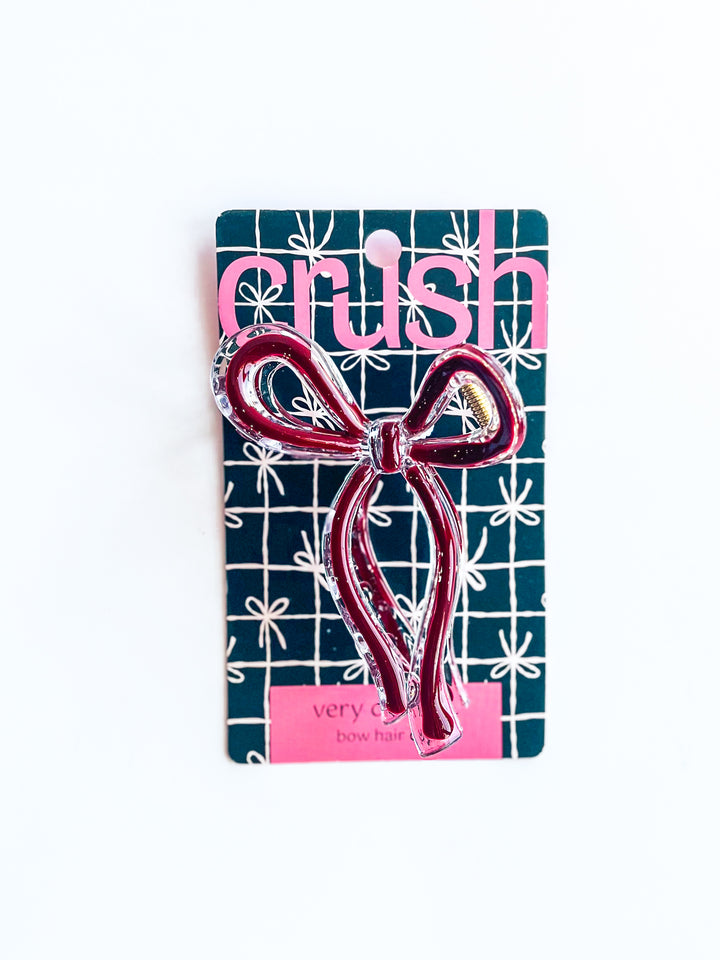 Demure Bow Hair Clip