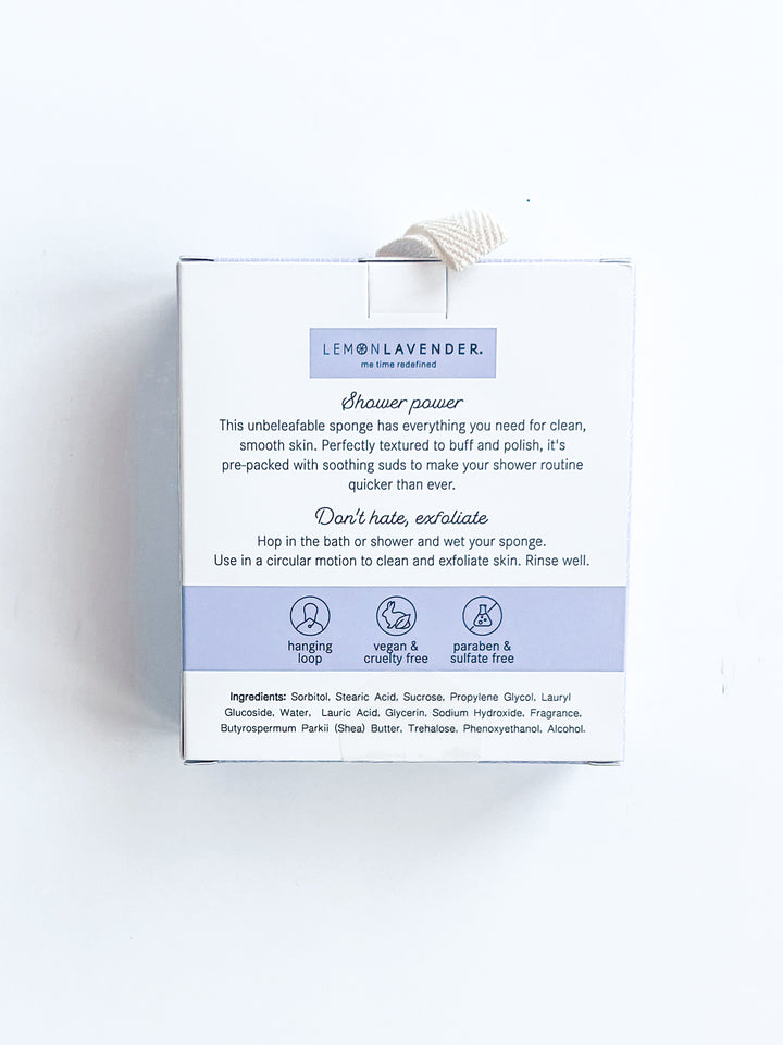Lemon Lavender Super Sudsy Soap Sponge