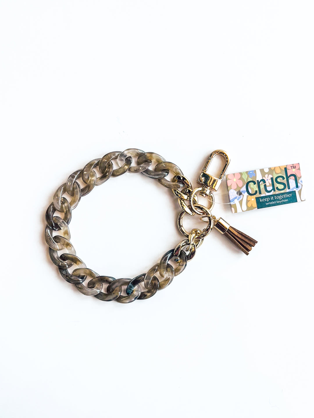 Crush Keep it Together Wristlet Keychain