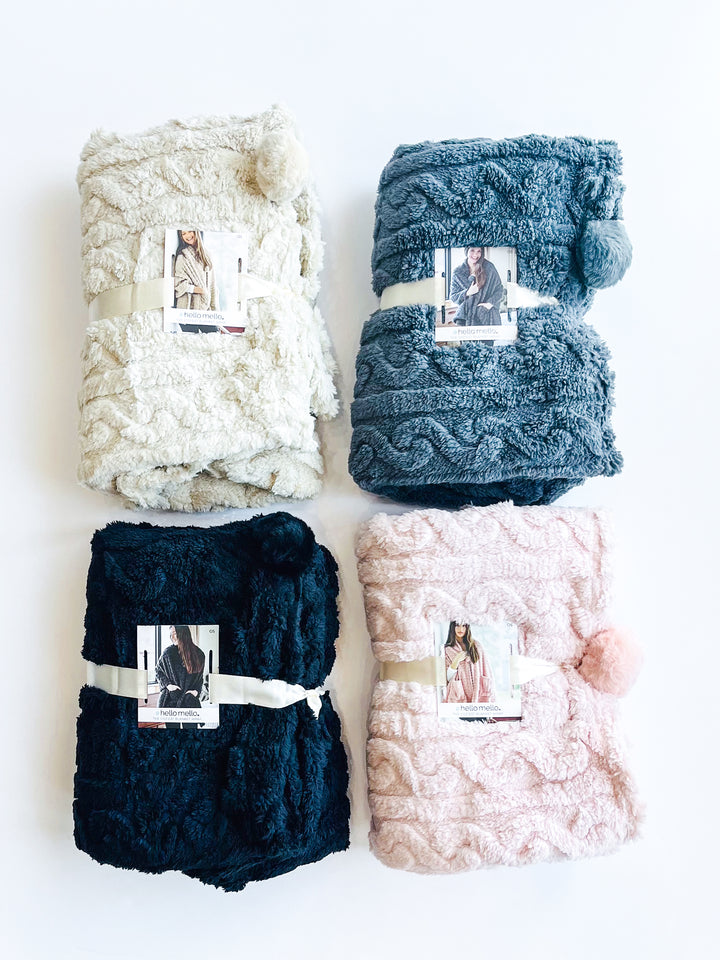 Hello Mellow The Coziest Blanket Wrap