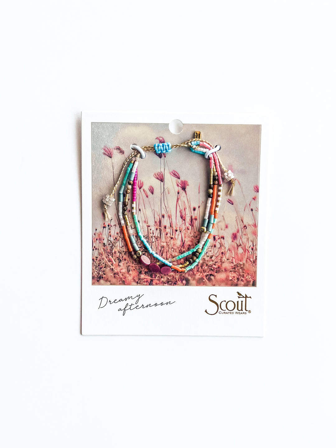 Mixed Media Carded Bracelet