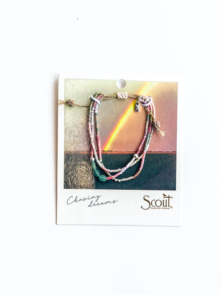 Mixed Media Carded Bracelet