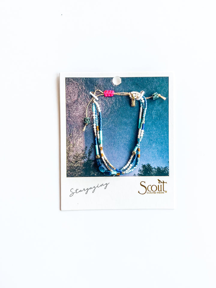 Mixed Media Carded Bracelet