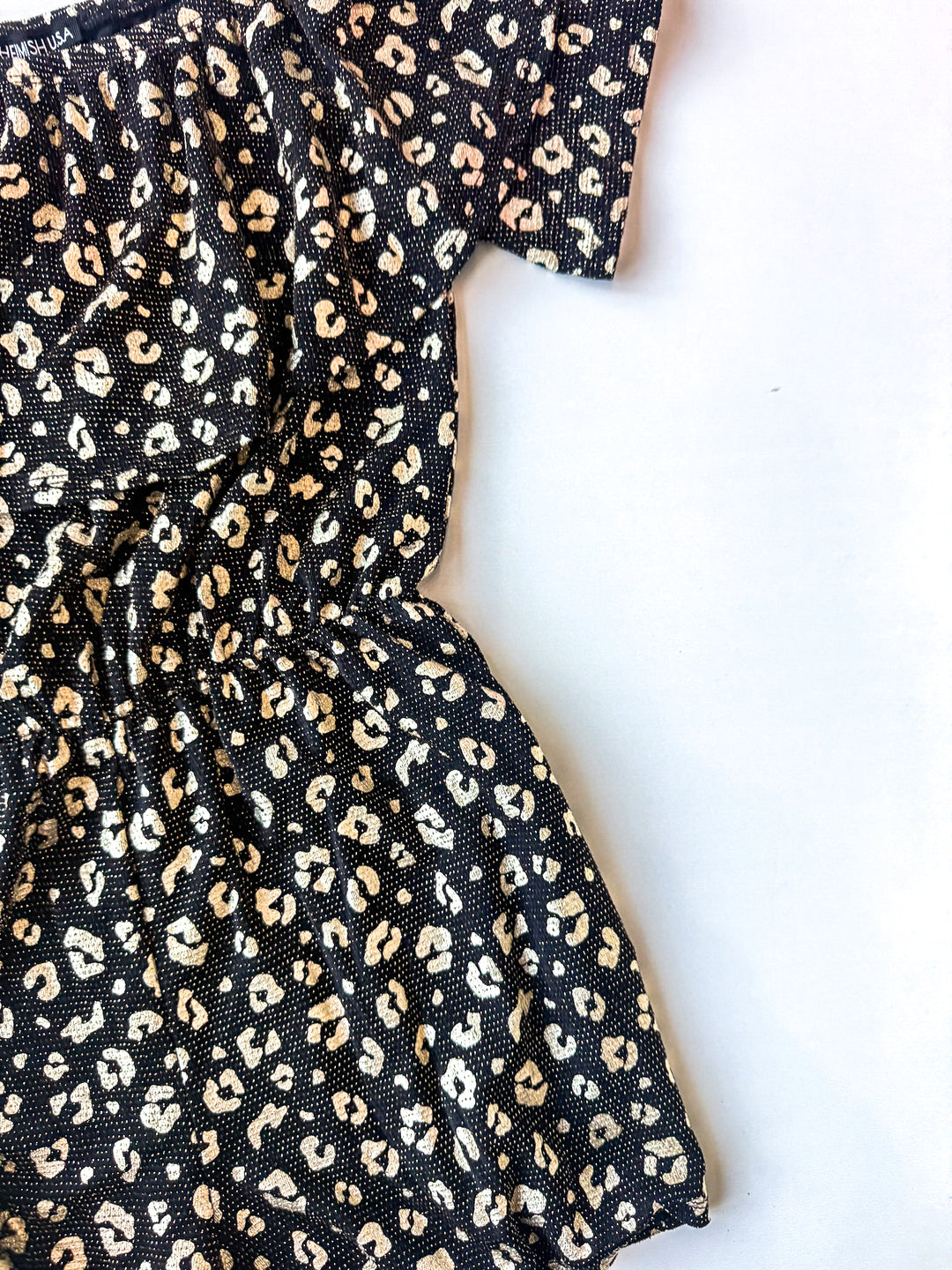Wild Card Leopard Romper
