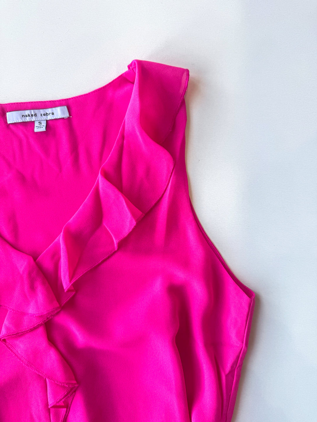 The Refined Ruffle Tie Blouse