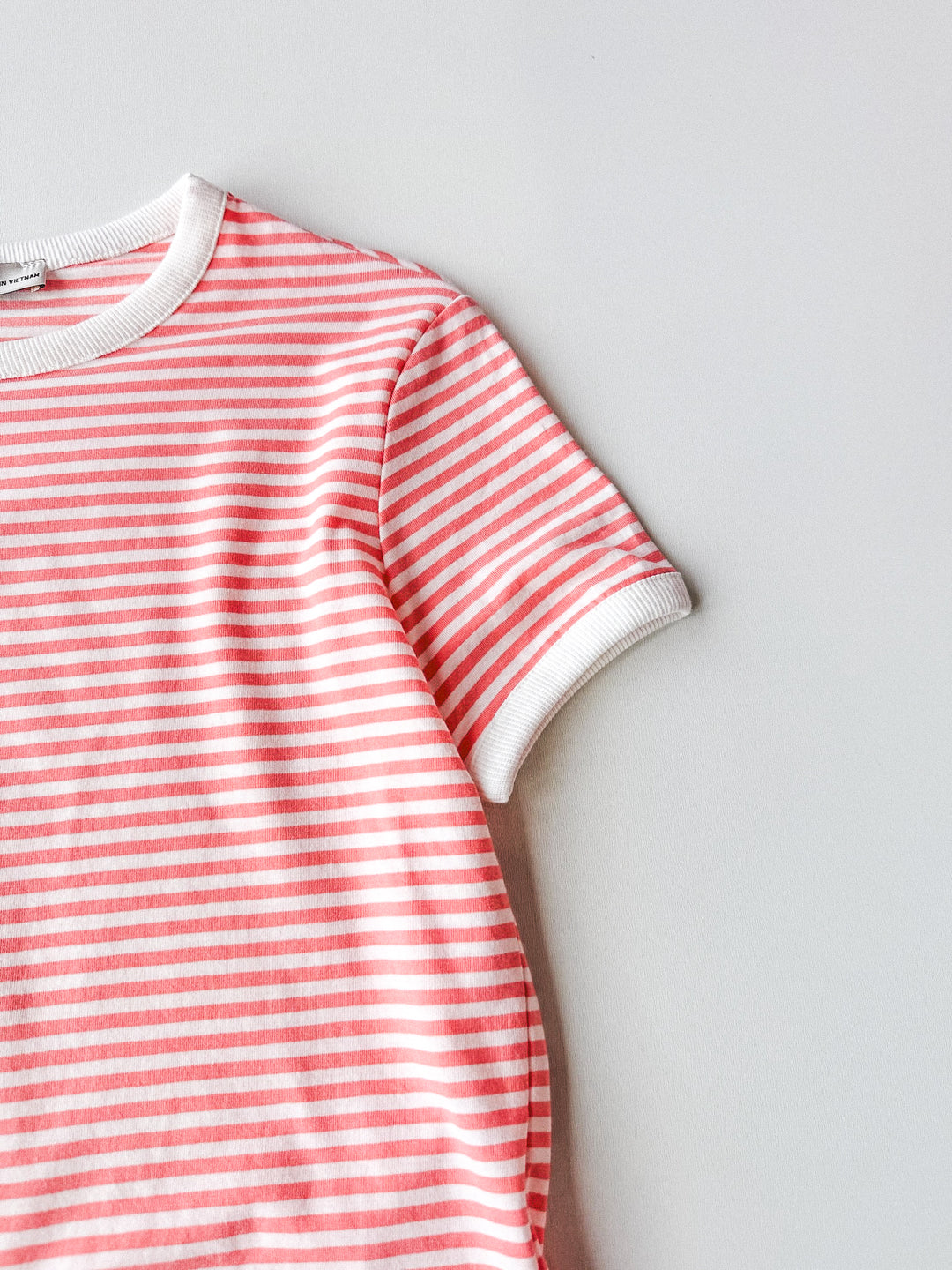 Simply Striped Crop Tee