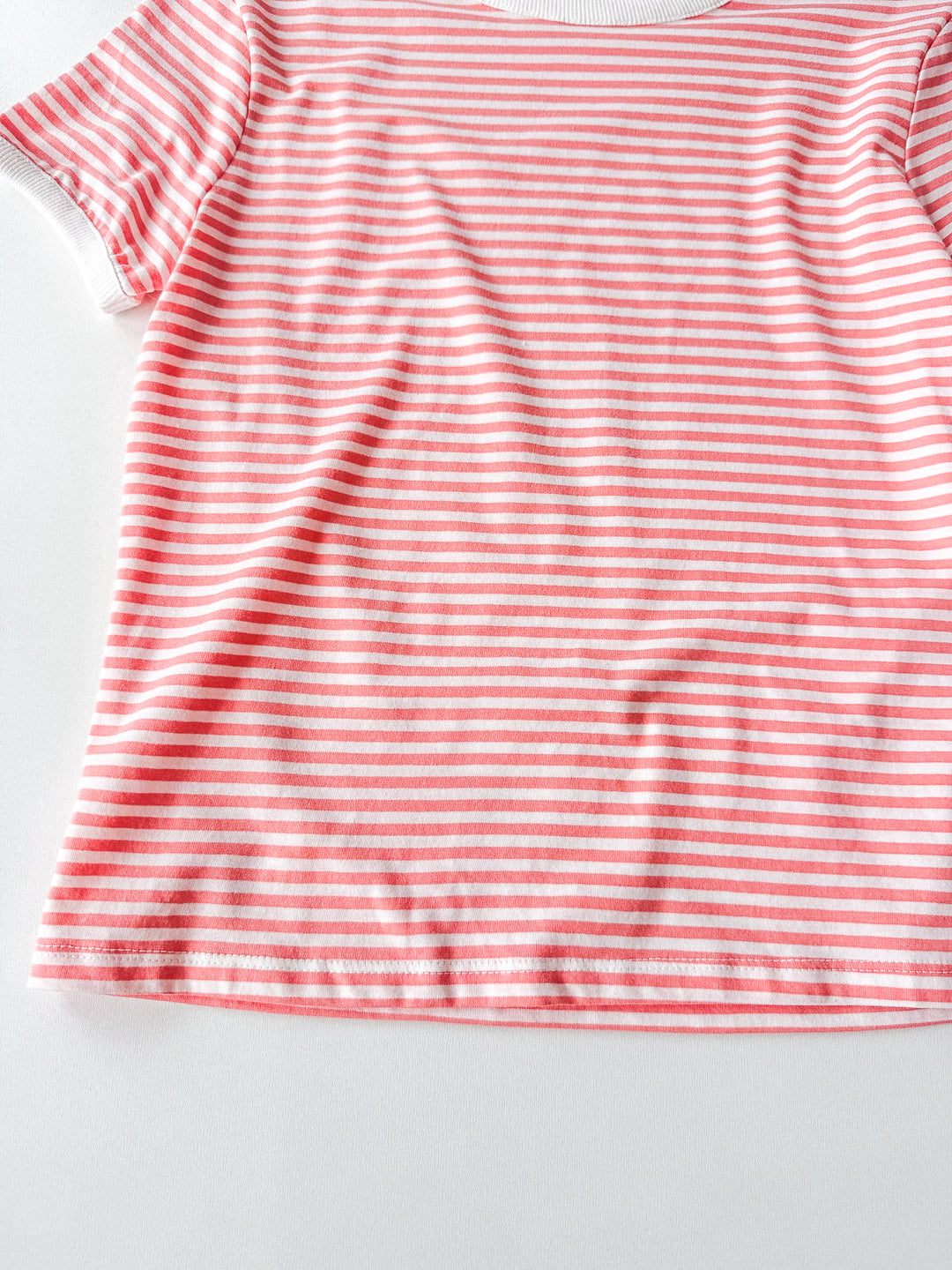 Simply Striped Crop Tee