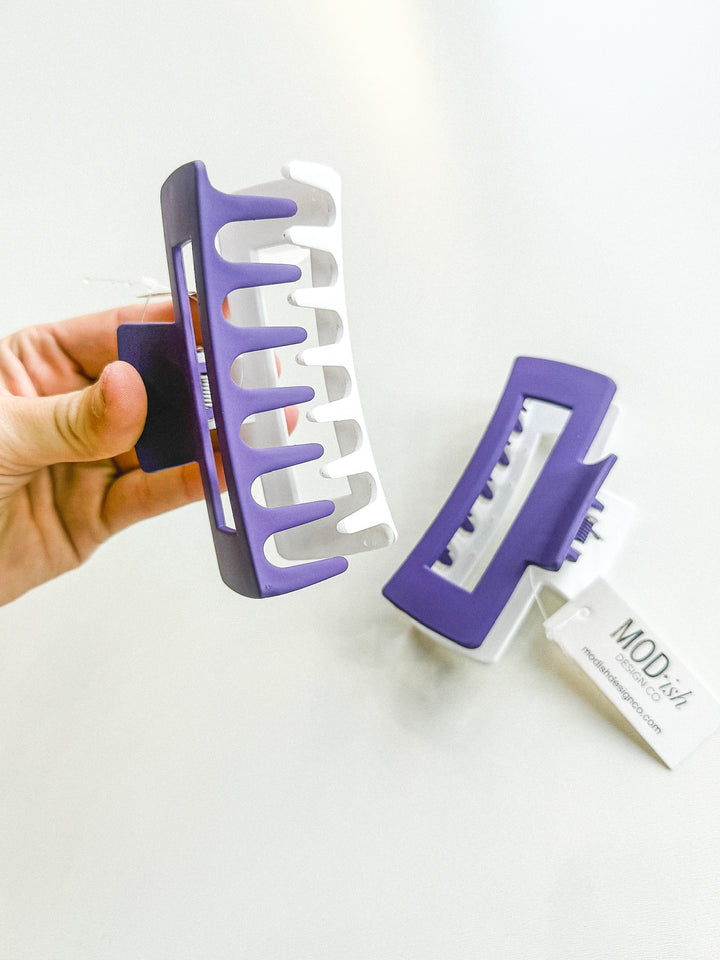 Two Tone Claw Clip