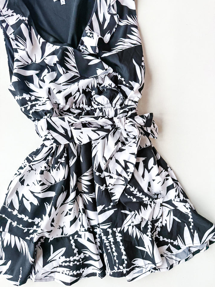 Needed it Floral V Neck Dress