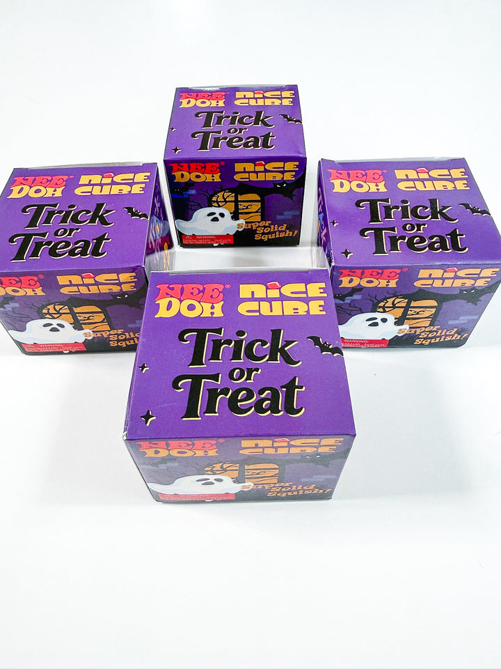 Surprise Trick or Treat Halloween Cube Squishy