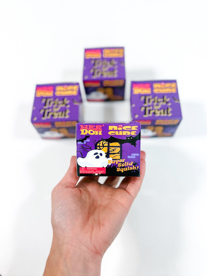 Surprise Trick or Treat Halloween Cube Squishy