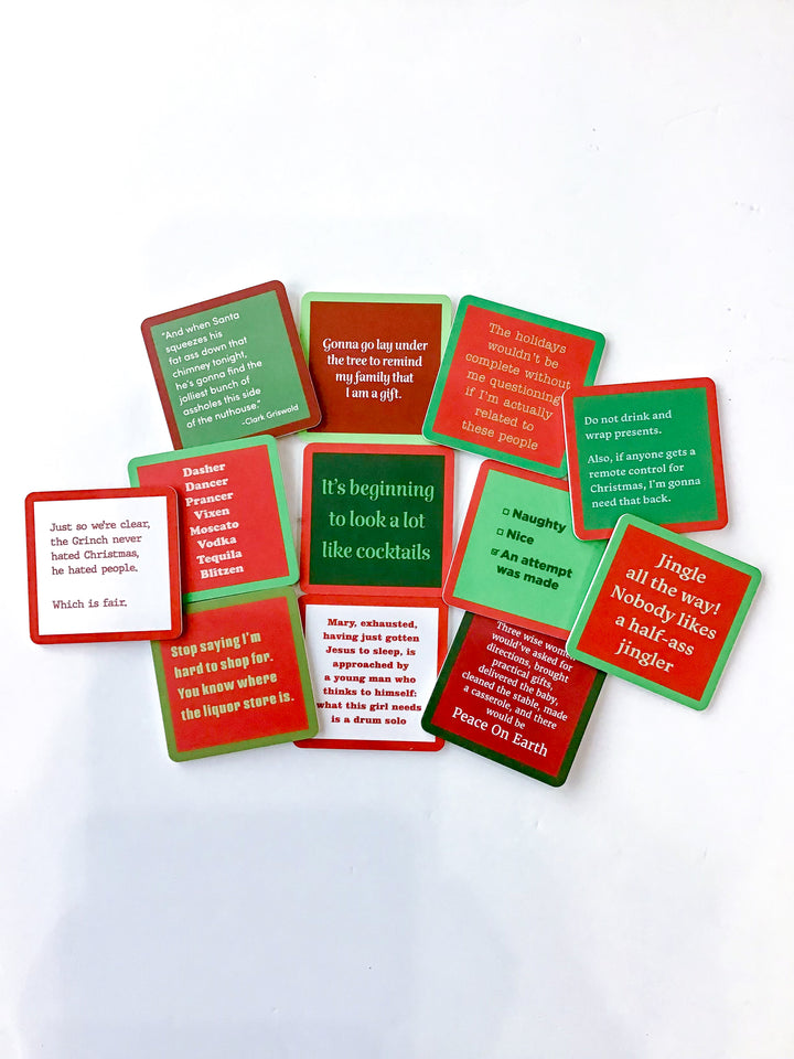 Holiday Drinks on Me Coaster