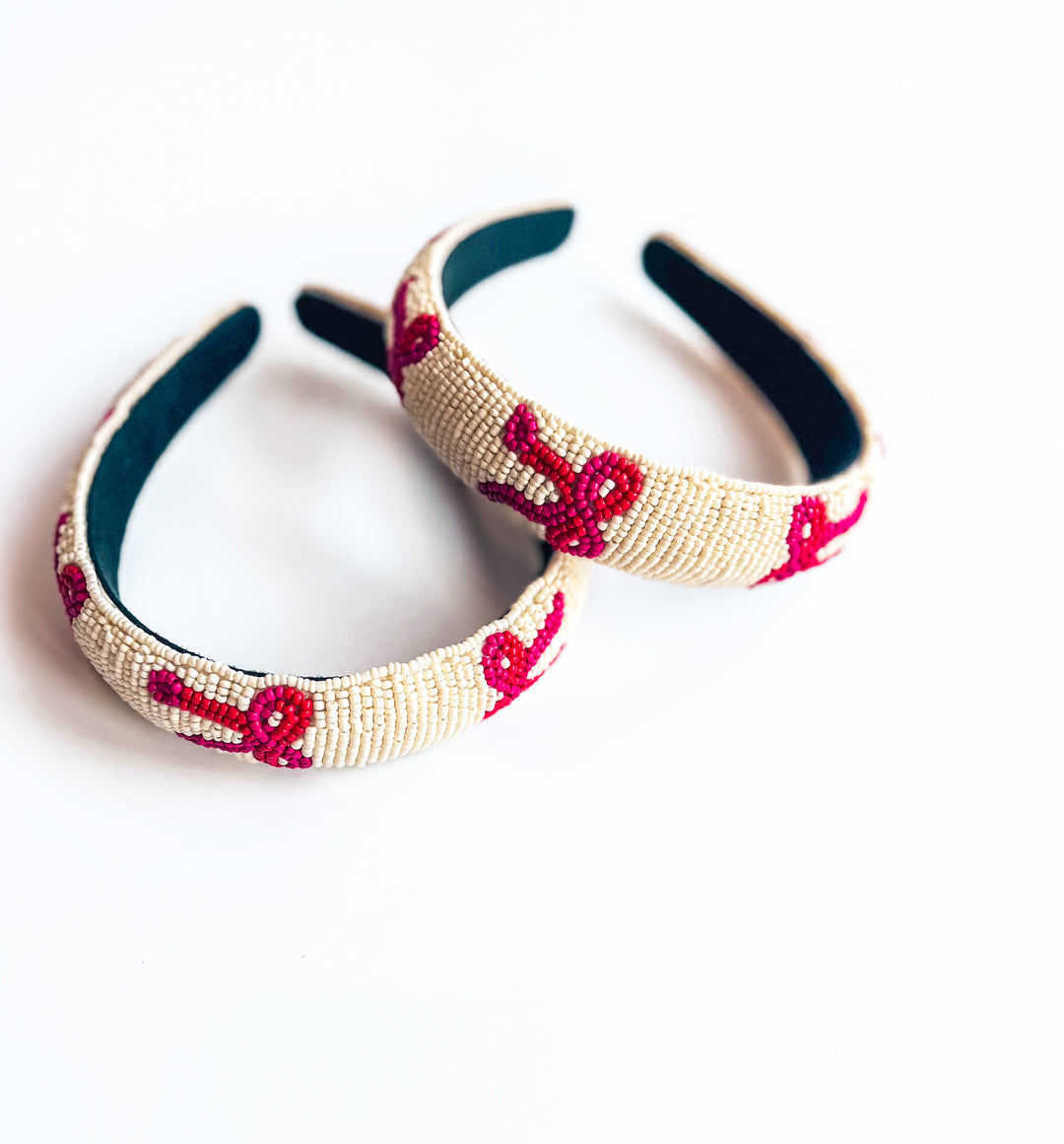 Stevie Bow Beaded Headband