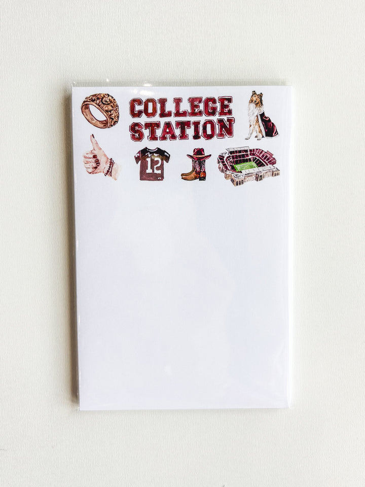 Texas A&M College Station Notepad
