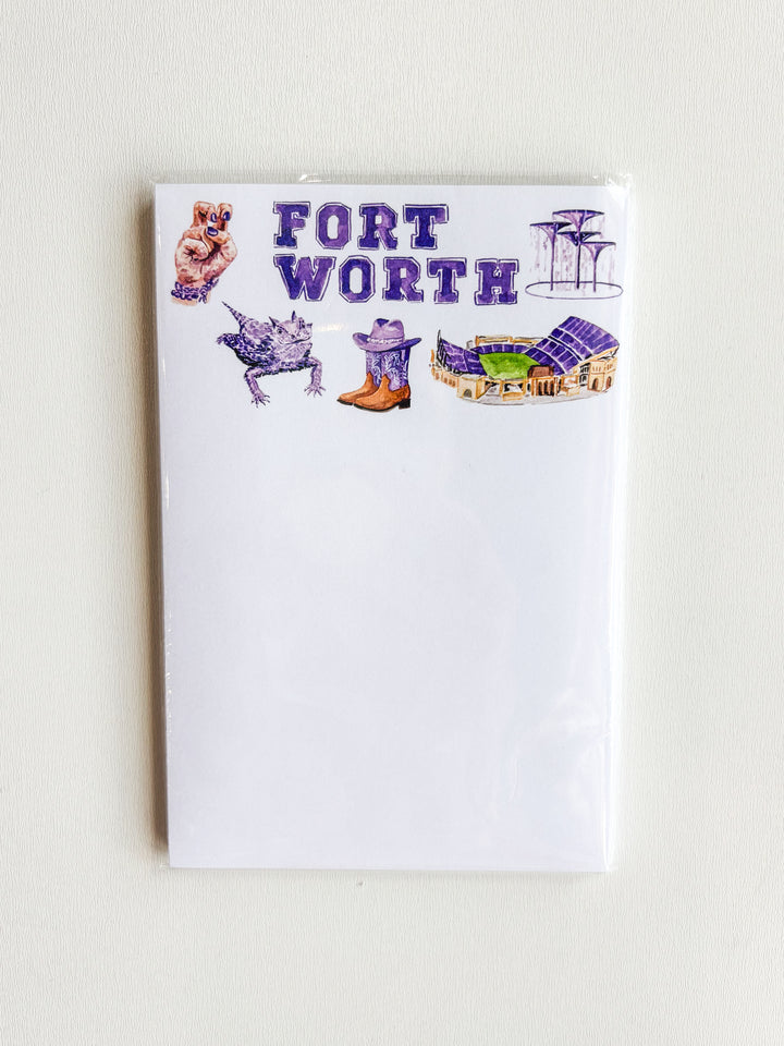 TCU Fort Worth Notepad