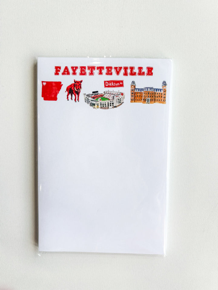 University of Arkansas Fayetteville Notepad