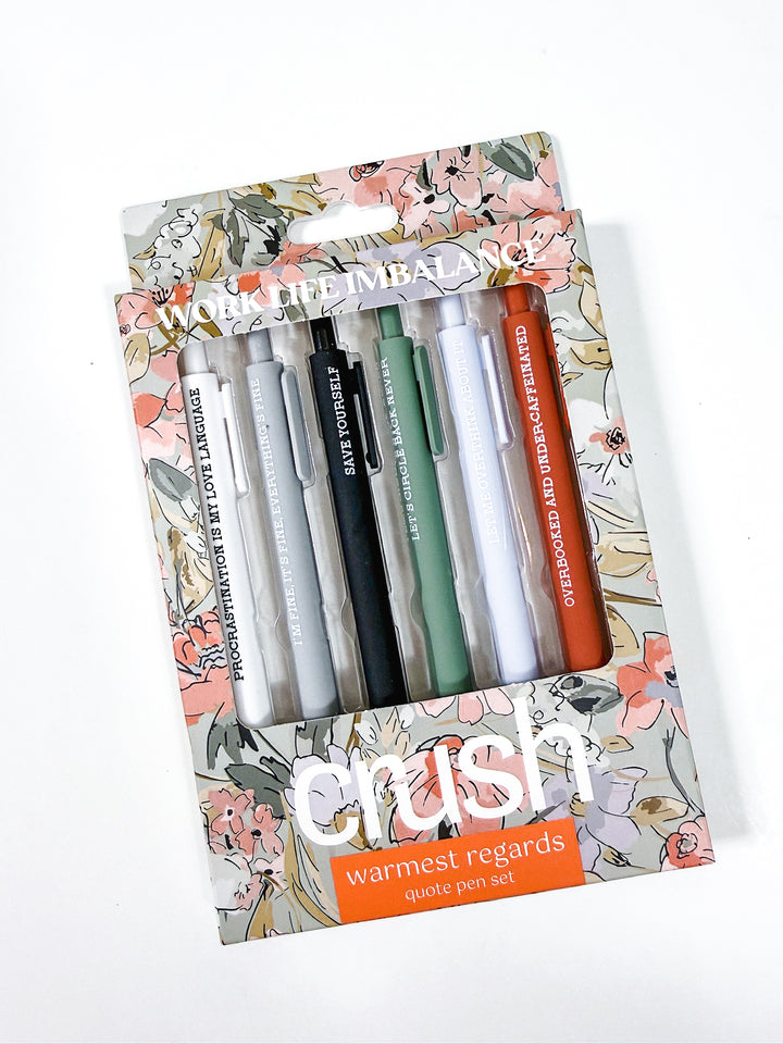 Warmest Regard Pen Set