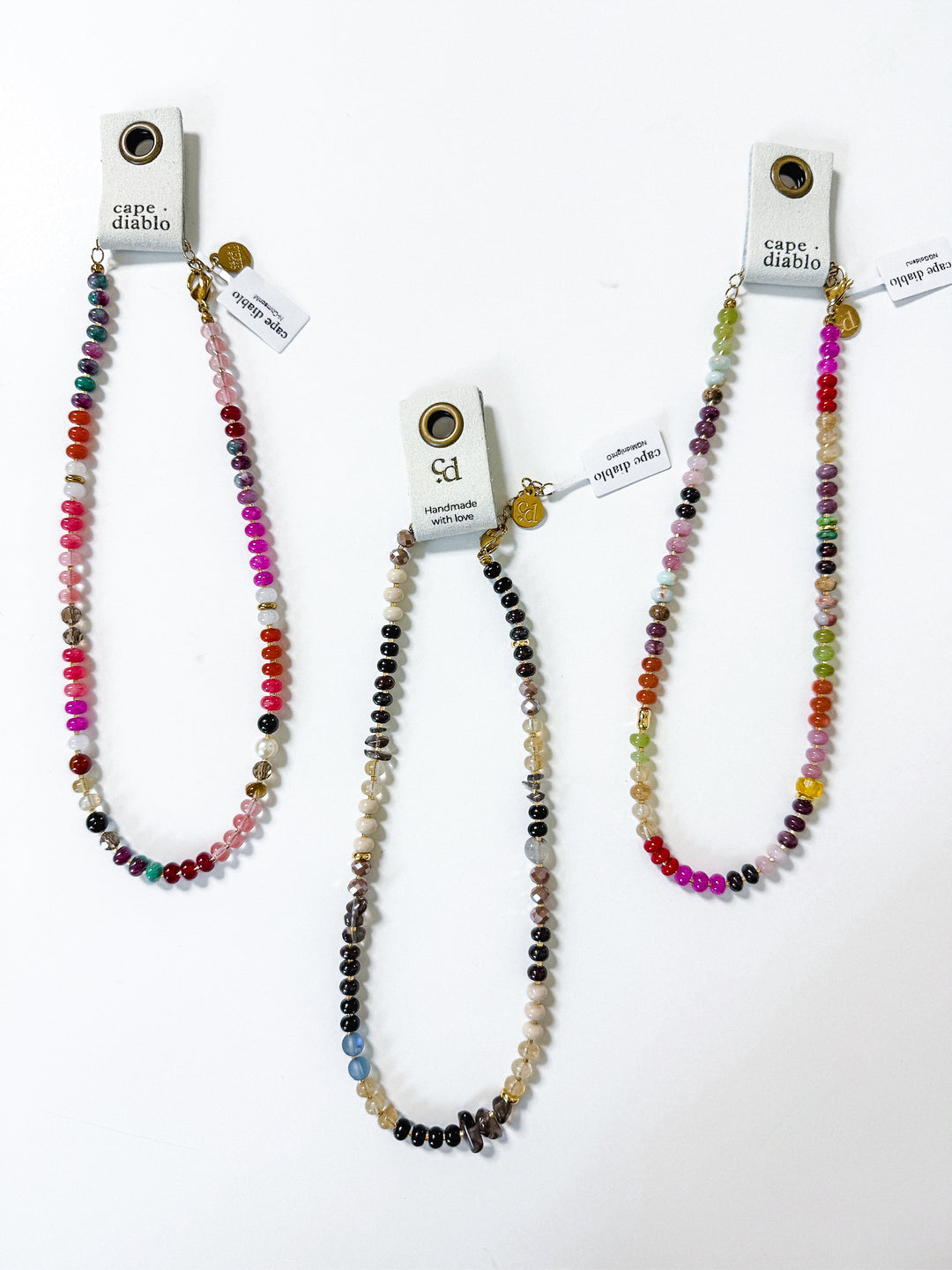 Handmade Natural Stone Beaded Necklace