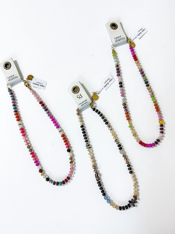 Handmade Natural Stone Beaded Necklace