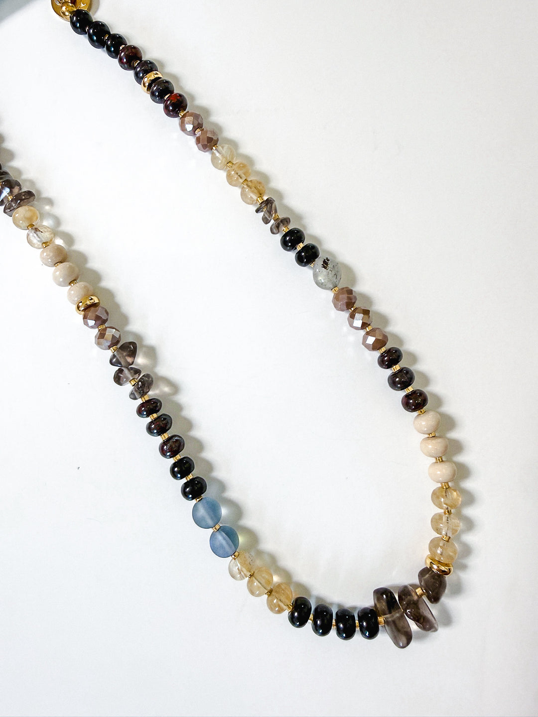 Handmade Natural Stone Beaded Necklace