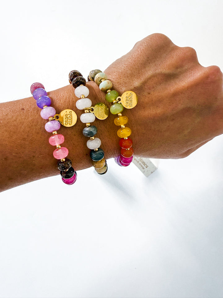 Glow Bead Stretch Bracelet