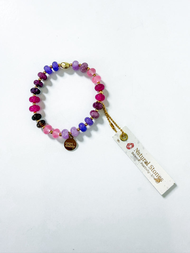 Glow Bead Stretch Bracelet