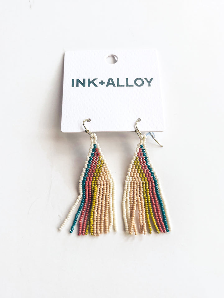 Audrey Small Vertical Stripe Earring