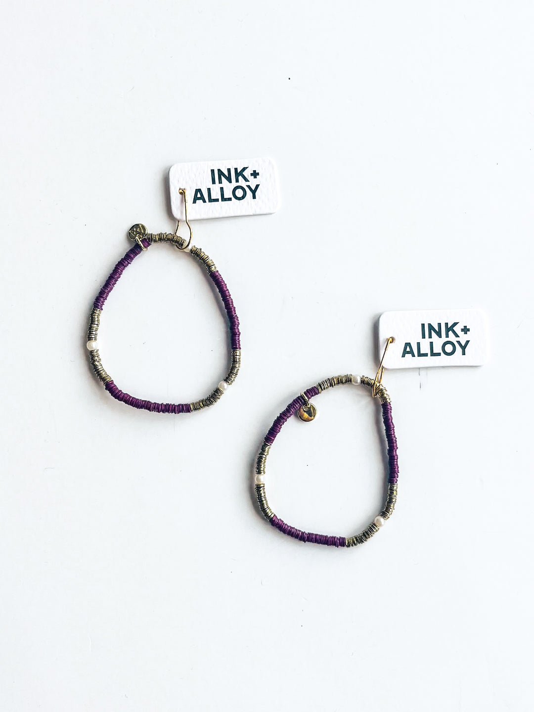Rory Solid Bracelet with Gold & Pearls