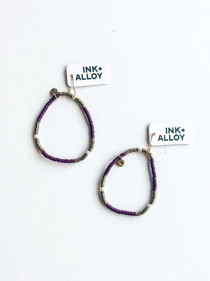 Rory Solid Bracelet with Gold & Pearls
