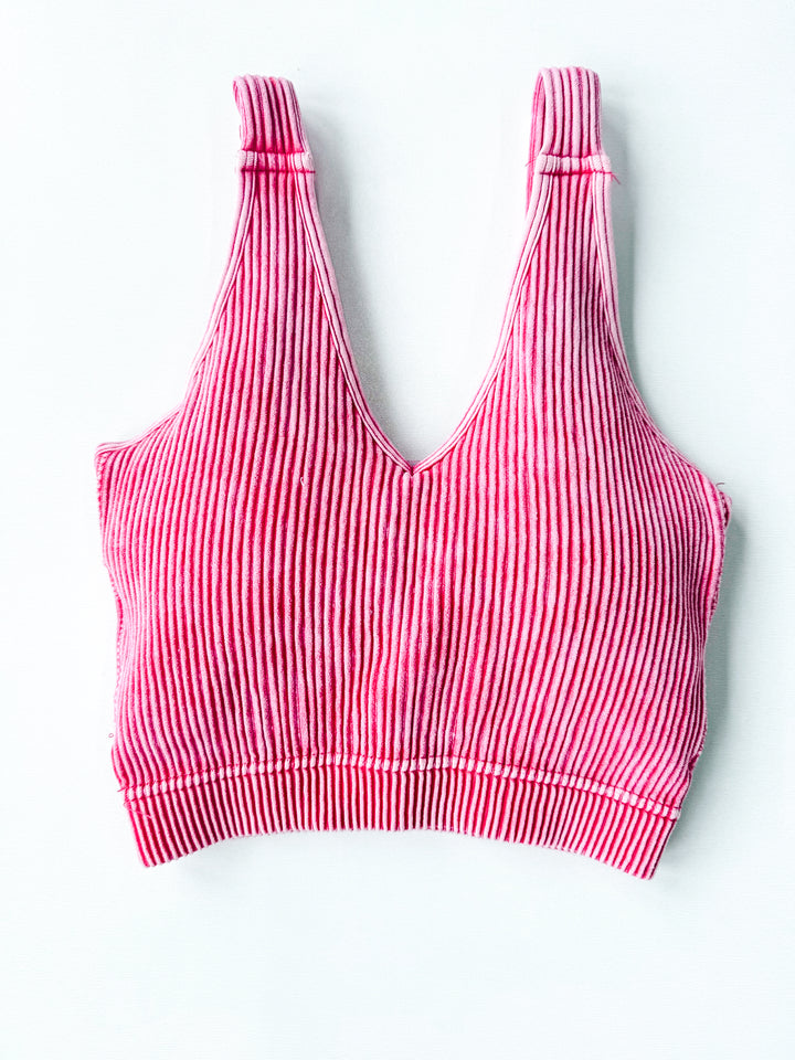 Wash Ribbed Tank Brami