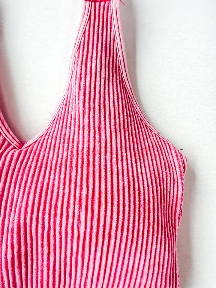 Wash Ribbed Tank Brami