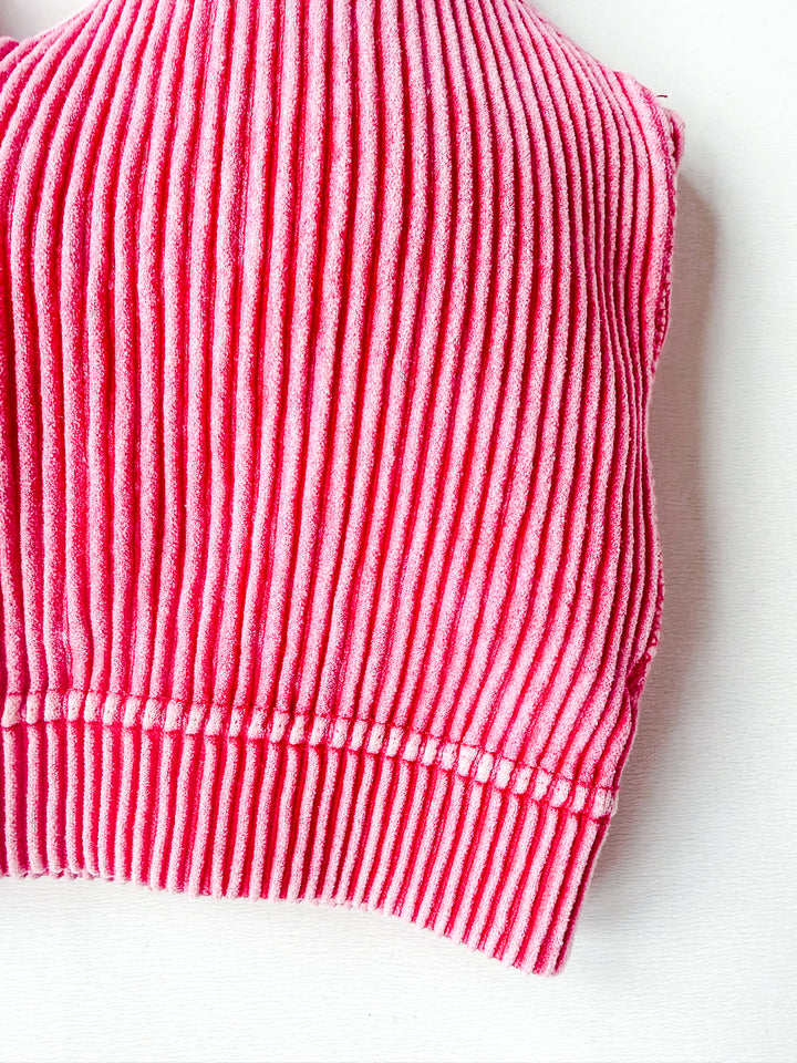 Wash Ribbed Tank Brami