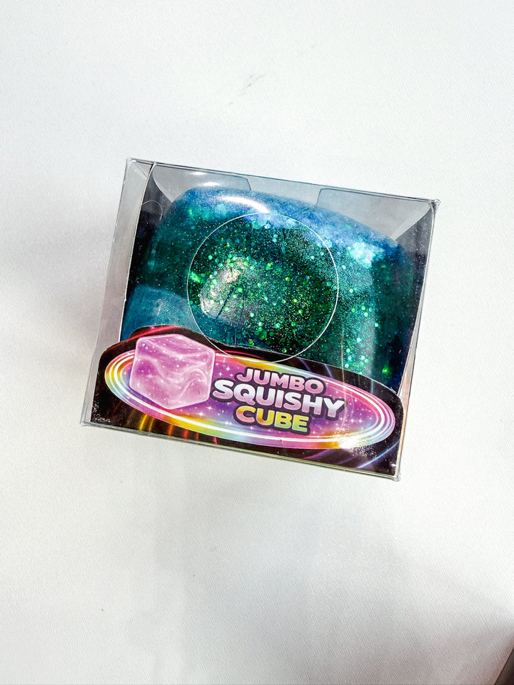 FunDoh Jumbo Glitter Squish Cube