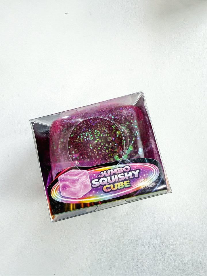 FunDoh Jumbo Glitter Squish Cube