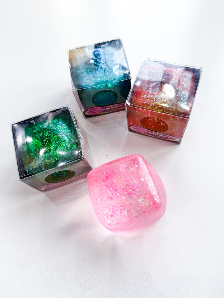 FunDoh Jumbo Glitter Squish Cube