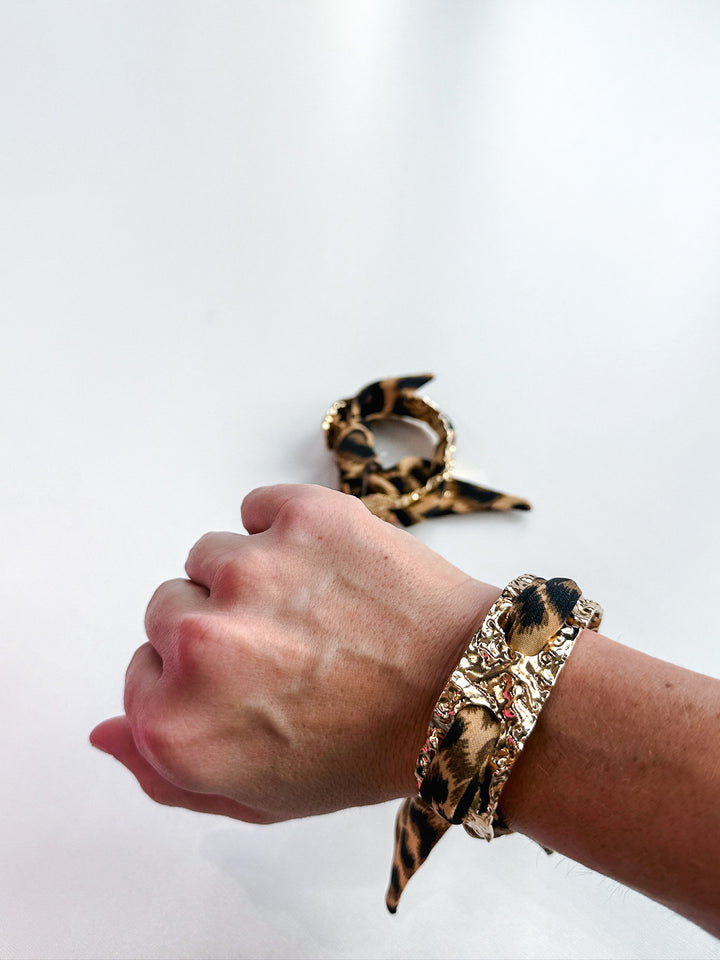 Braided Scarf Adjustable Bracelet
