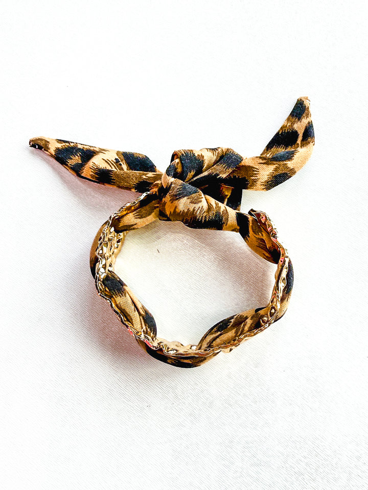 Braided Scarf Adjustable Bracelet