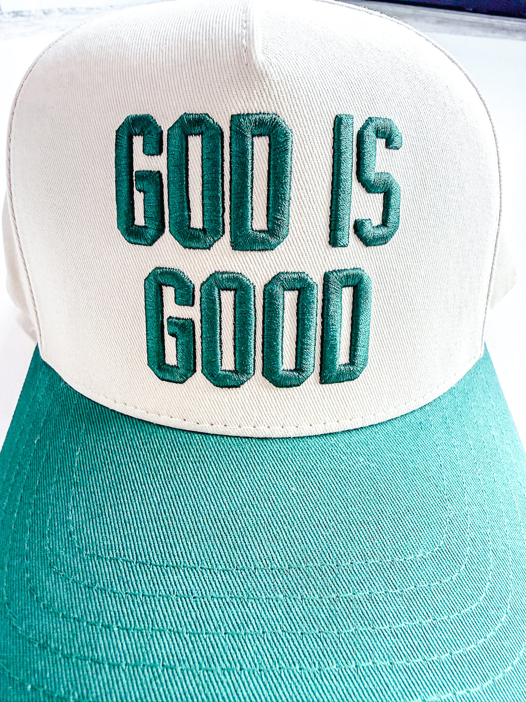 God is Good Block Snapback Hat